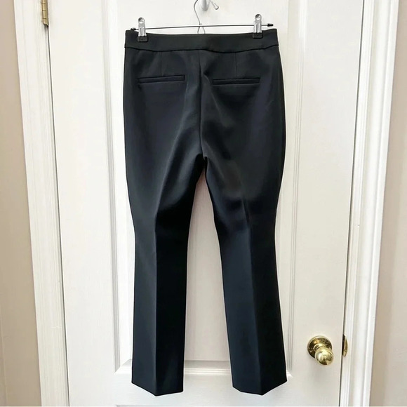 Banana Republic Pants High Rise Cropped  Flare Trousers Black Size 0 NWOT - Picture 4 of 16